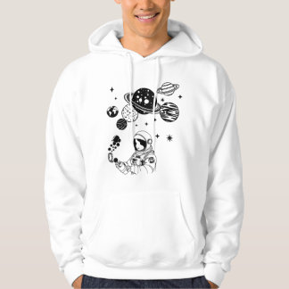Moletom Astronauta Hoodie Zippy Squad