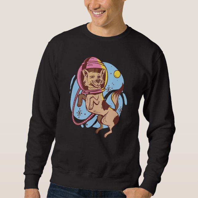 Moletom Astronauta Spacedog Space Canine (Frente)