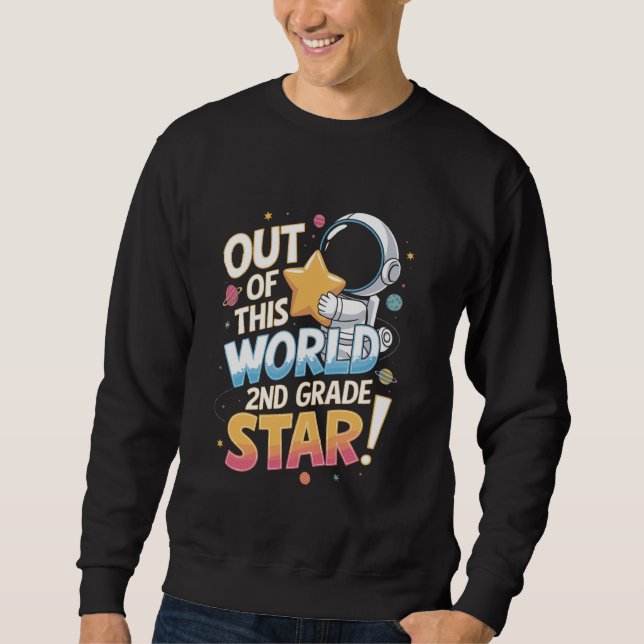 Moletom Astronomia Estrela de Grau segundo Estudante Astro (Frente)