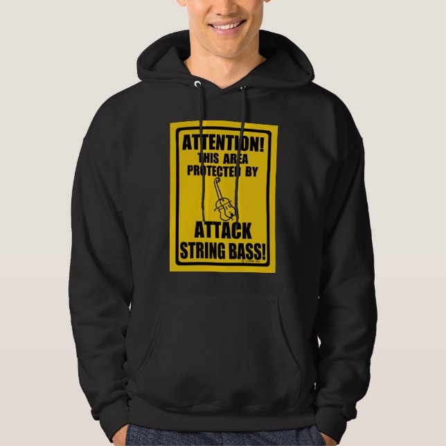 Moletom Ataque a String Bass Hoodie (Frente)