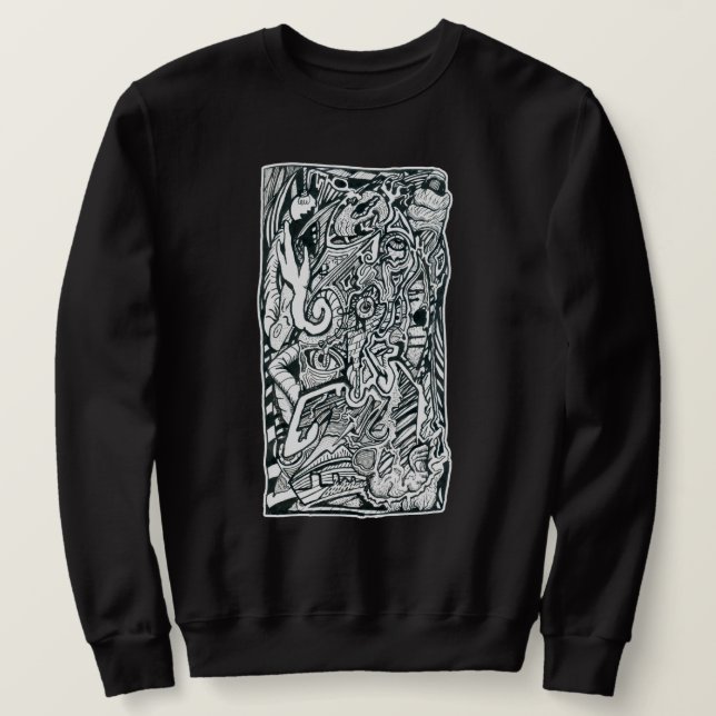 Moletom Ataque de ansiedade de Brian Benson, Sweatshirt (Frente do Design)