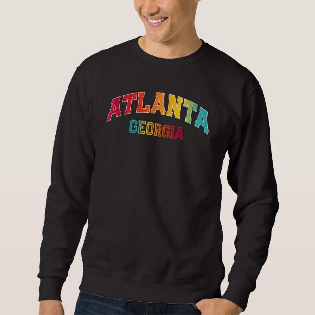 Moletom Atlanta Georgia Color (Frente)
