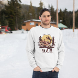 Moletom ATV Adventure cão-pai-mãe fora de estrada