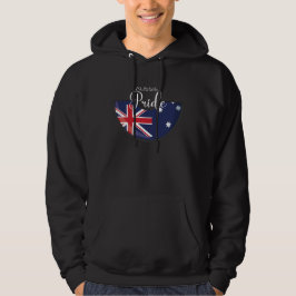 Moletom Aussie Pride Pullover: Coração da Nação Hoodie