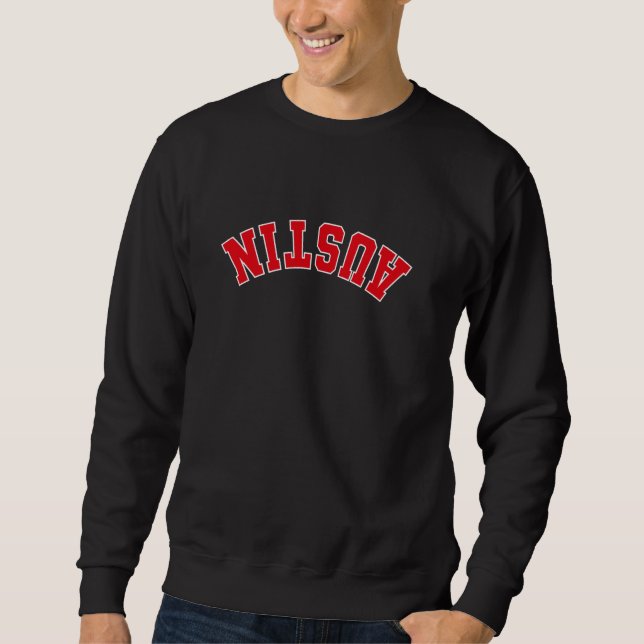 Moletom Austin para Baixo (Frente)