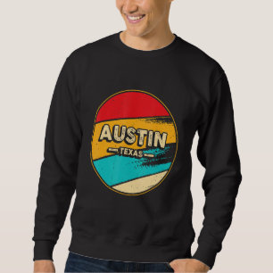 Moletom Austin Retro Vintage Sunset Estado Americano Austi