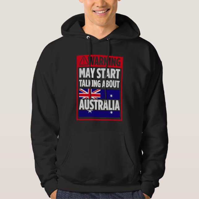 Moletom Australia For Proud Australian Aussie Australia Ro (Frente)