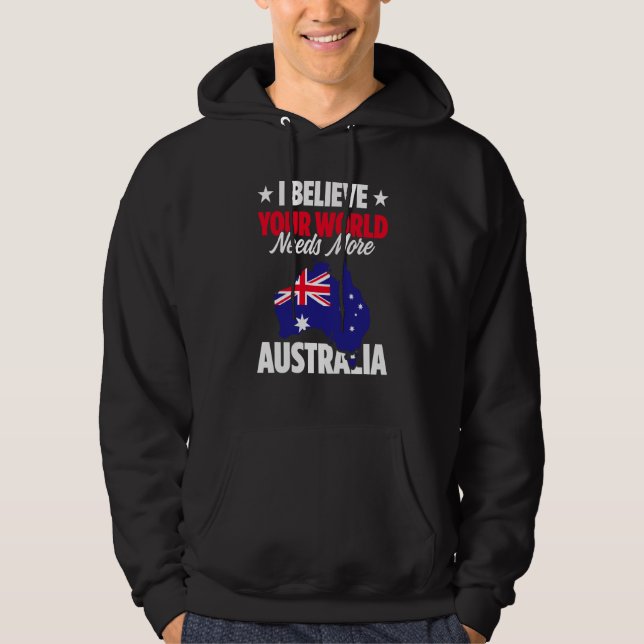 Moletom Australia For Proud Australian Aussie Australia Ro (Frente)