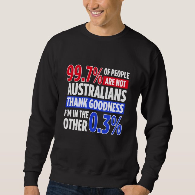 Moletom Austrália Para Orgulhoso Australiano Aussie Austrá (Frente)