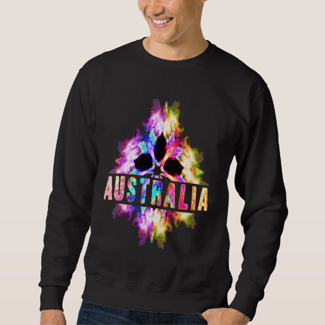 Moletom Austrália Souvenir Troca Cultural Australiana (Frente)