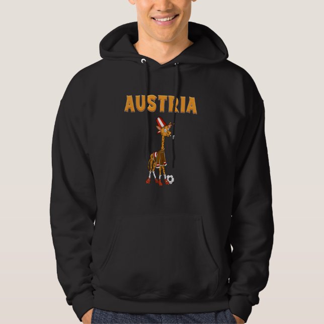 Moletom Áustria Giraffe - Ventiladores austríacos (Frente)