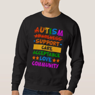 Moletom Autism Awareness Support Care Acceptance