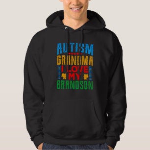 Moletom Autismo Avó Eu Amo Minha Fama De Avós