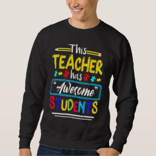 Moletom Autismo Consciência que este professor tem estudio