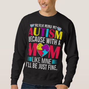 Moletom Autismo do Dia Mundial da Consciência Autismo Mãe