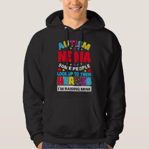 Moletom Autismo Nova Pessoas Mãe Procura Seus Heróis Ascen
