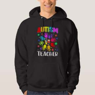 Moletom Autismo Professor Quebra-cabeça Autismo Sensibiliz
