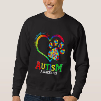Moletom Autismo Sensibilização Cão-Coração Apoio Autista