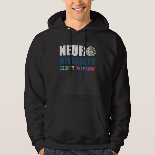 Moletom Autistic Awareness Autism Diversity Neurodiversity (Frente)