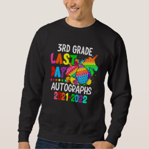 Moletom Autografas Do Dia Passado Para Crianças Do 3º Ano
