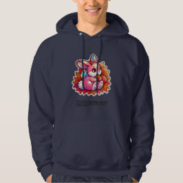 Moletom Autumn Mood: Happy Season / Hoodie Pink Bunny #2