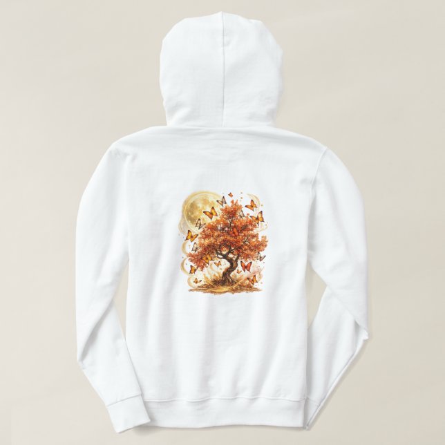 Moletom Autumn Moon Tree Art (Verso do Design)
