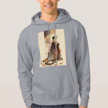 "Autumn Reverie" Gato Japonês em Quimono Arte