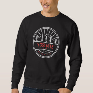 Moletom Aventureiro de aventura em Yosemite Camping ao ar 