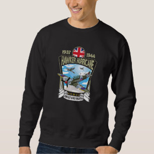 Moletom Avião Britânico da Segunda Guerra Mundial Hawker H