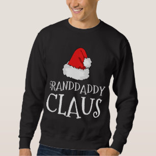 Moletom Avô Claus Christmas Hat Family Group Matchi