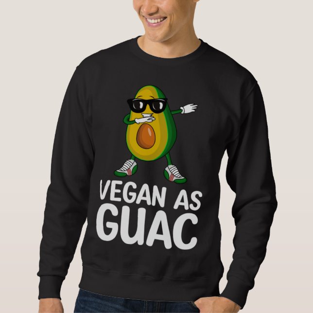 Moletom Avocado  Healthy Fruit Guacamole Vegetarian Vegan  (Frente)