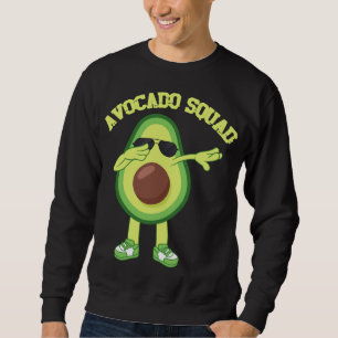 Moletom Avocado Squad Dab Dabbing Dope Swag Vegan Vegetari