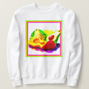 Moletom Avocado tropical, morango e manga. Comprar Agora