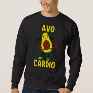 Moletom Avocardio Yoga Malhação E Treinamento Avocado