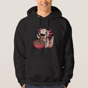 Moletom Axolotl Belos Ramen Comendo Artes Axolotl