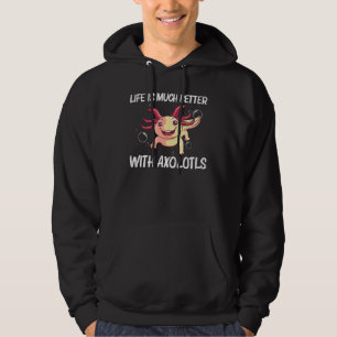 Moletom Axolotl Para Homens Salamandra Aquática 1