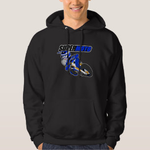 Moletom Azul de Supermoto