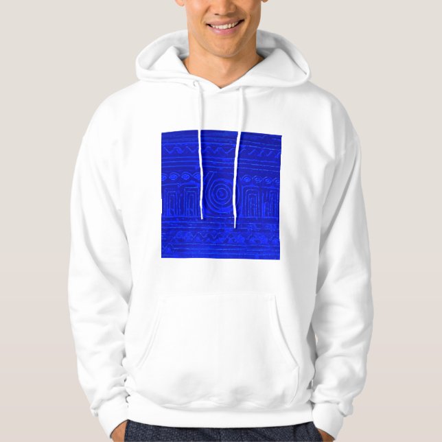 Moletom Azul Mesopotâmico Sumeriano Antigo (Frente)