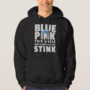 Moletom Azul Ou Rosa, Este Tio Não Vai Mudar Você Se Senta
