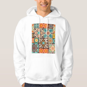 Moletom Azulejo Colorido de Patchwork Islam Motifs