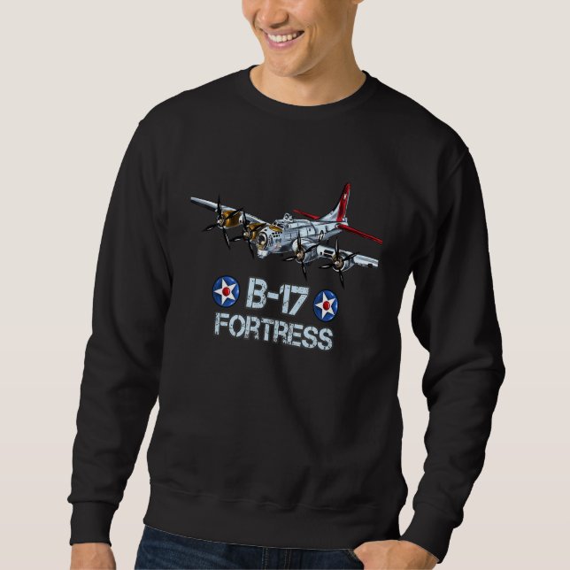 Moletom B 17 Bombardeiro da Fortaleza Voadora (Frente)