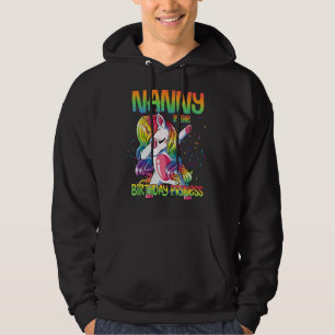 Moletom Babá Da Princesa Aniversário Dabbing Unicorn Gir