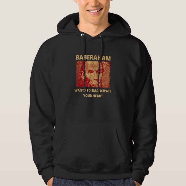 Moletom Baberaham Abe Lincoln Design Cote (Frente)