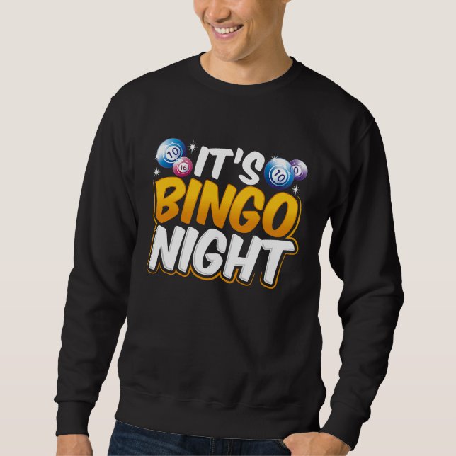 Moletom Backprint It's Bingo Night (Frente)