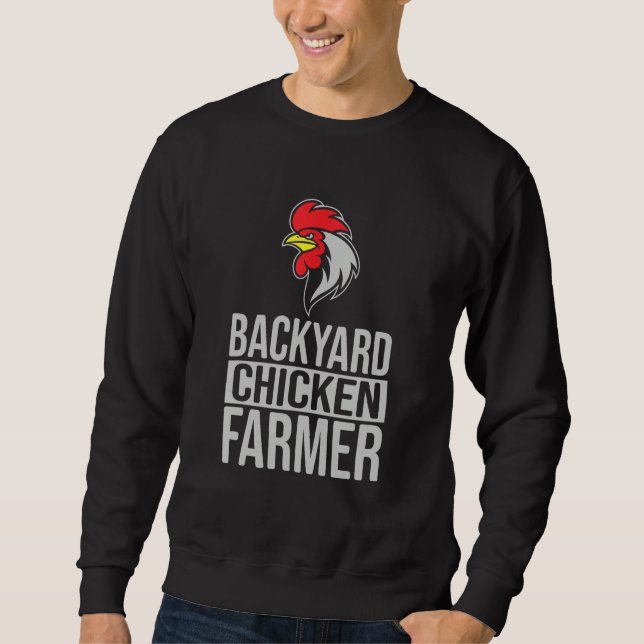 Moletom Backyard Chicken Farmer Chicken  Cute (Frente)