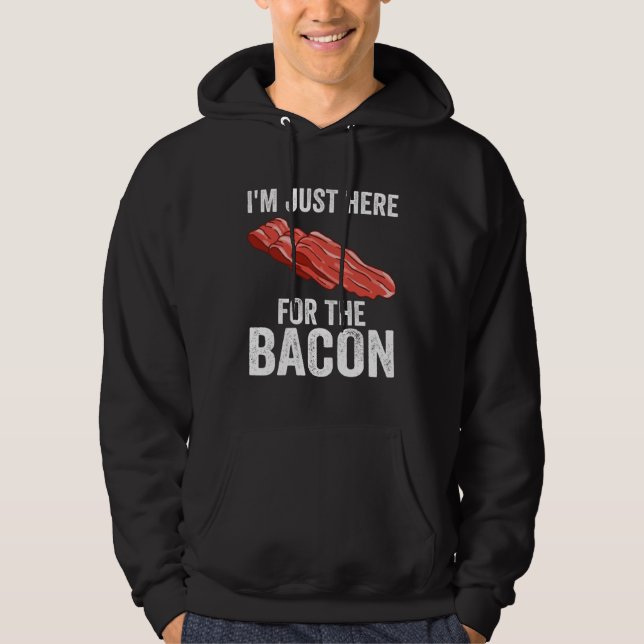 Moletom Bacon   Bacon Apparel Pig Pork Humor Men Women  1 (Frente)