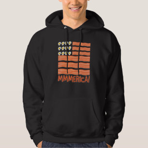 Moletom Bacon E Ovos Bandeira Americana Fazendeiros