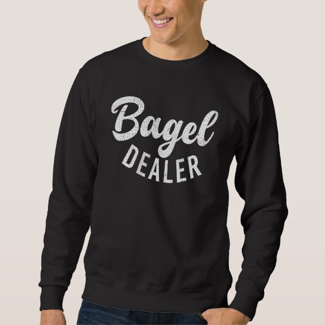 Moletom Bagel Dealer - Bagel engraçado (Frente)