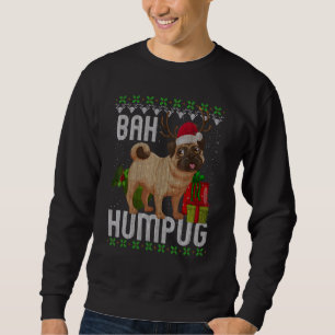 Moletom Bah Humpug Puggle Ugly Xmas Hum Pug Bebê Cães