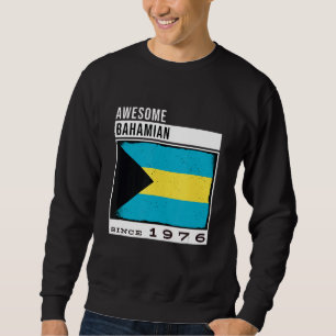 Moletom Bahamian Espetacular desde 1976 Nascimento Bahamia